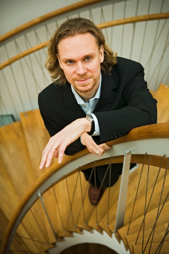 Ligan Christer Pettersson i trappa